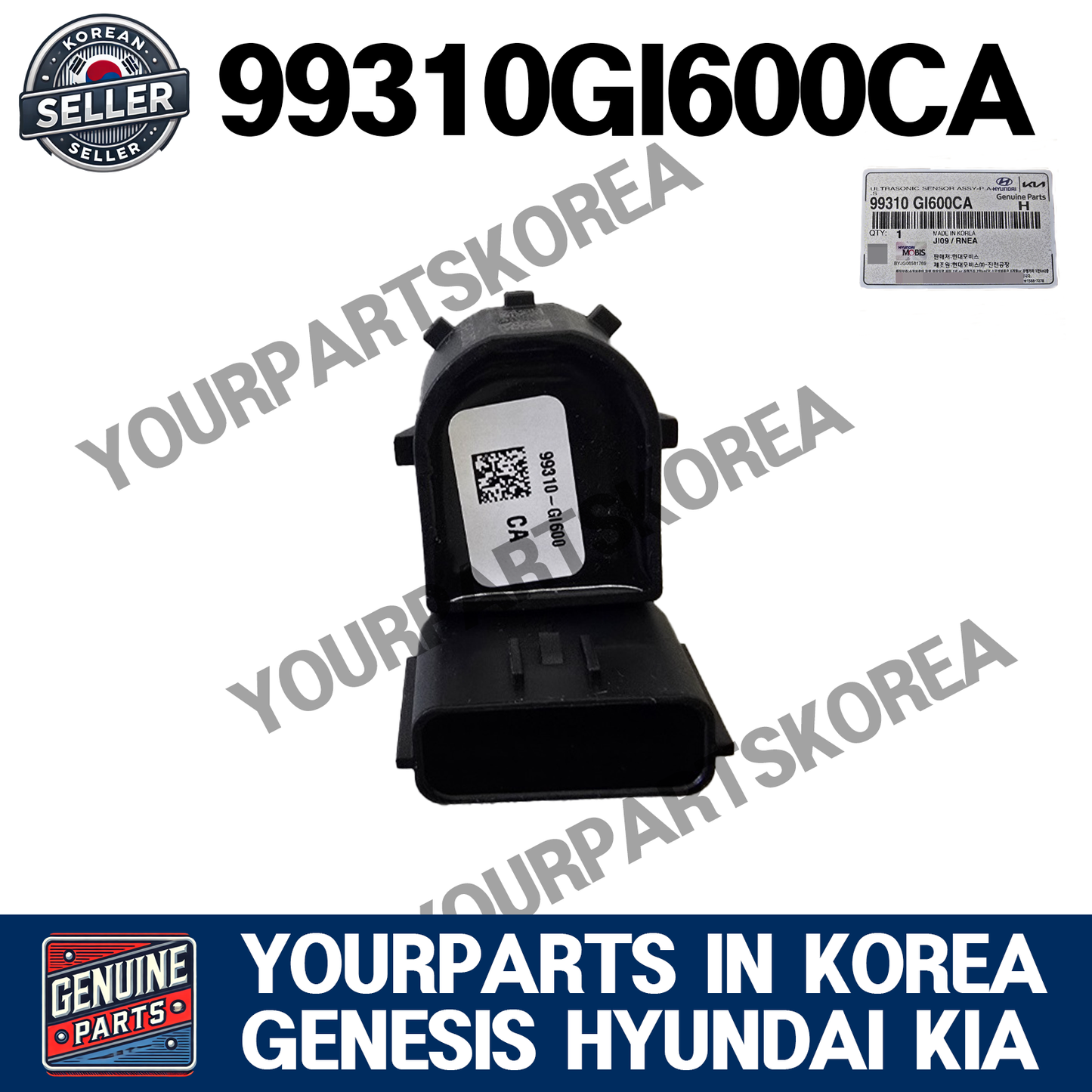 99310GI600CA Genuine IONIQ5 Ultrasonic Sensor Assy P.A.S